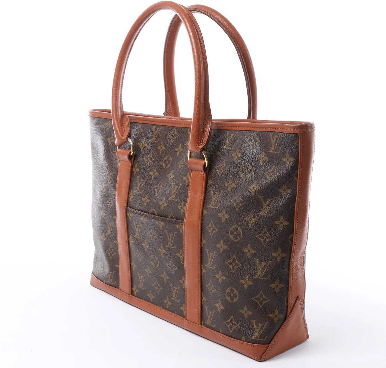 Louis Vuitton Weekend PM Monogram Canvas Handbag in Brown M42425 Bruin