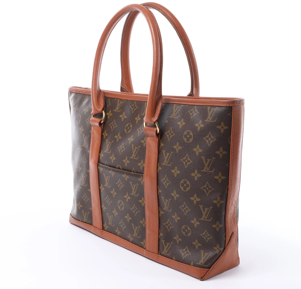 Louis Vuitton Weekend PM Monogram Canvas Handbag in Brown M42425 Bruin