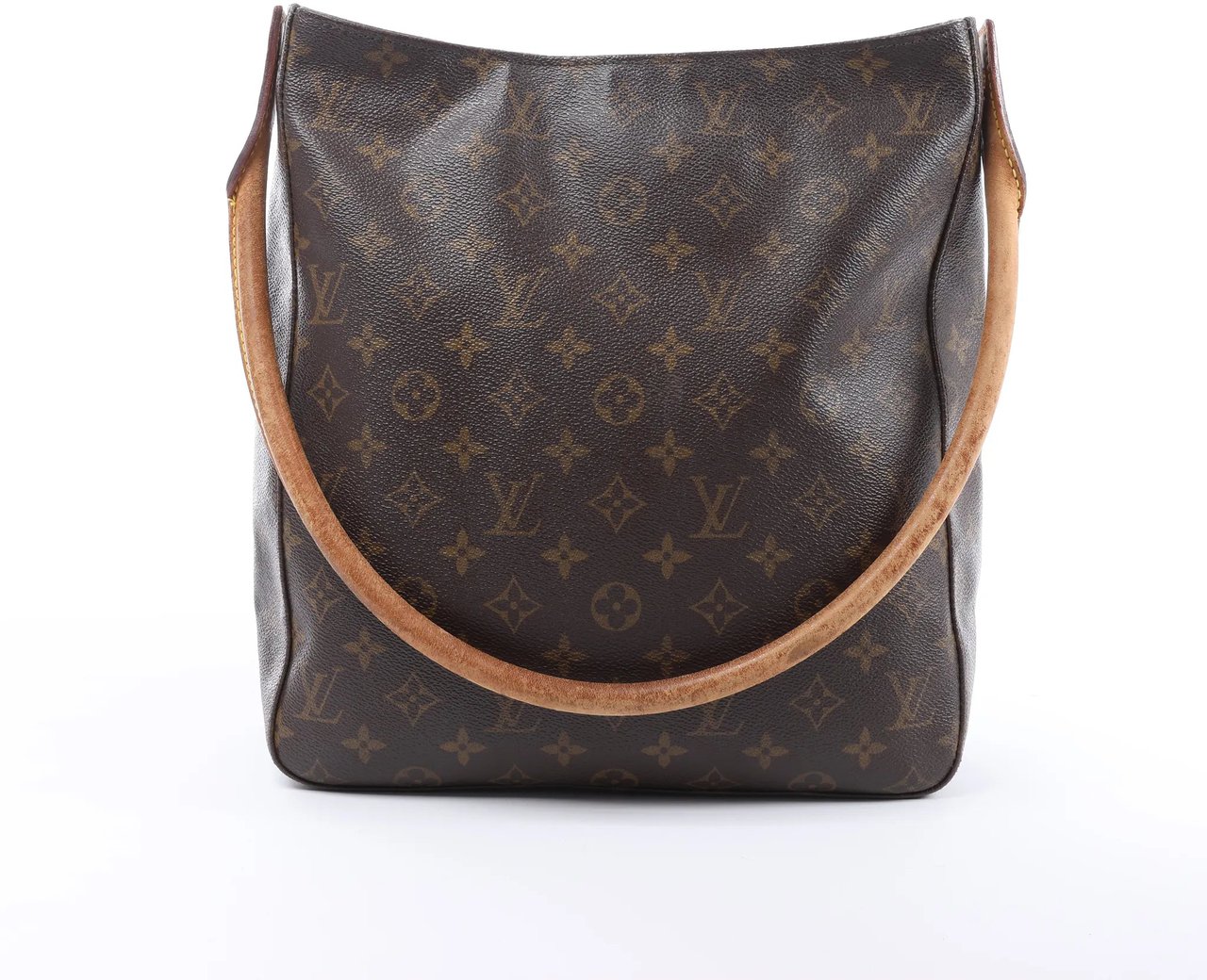 Louis Vuitton Looping GM Monogram Canvas Shoulder Bag in Brown M51145 Bruin