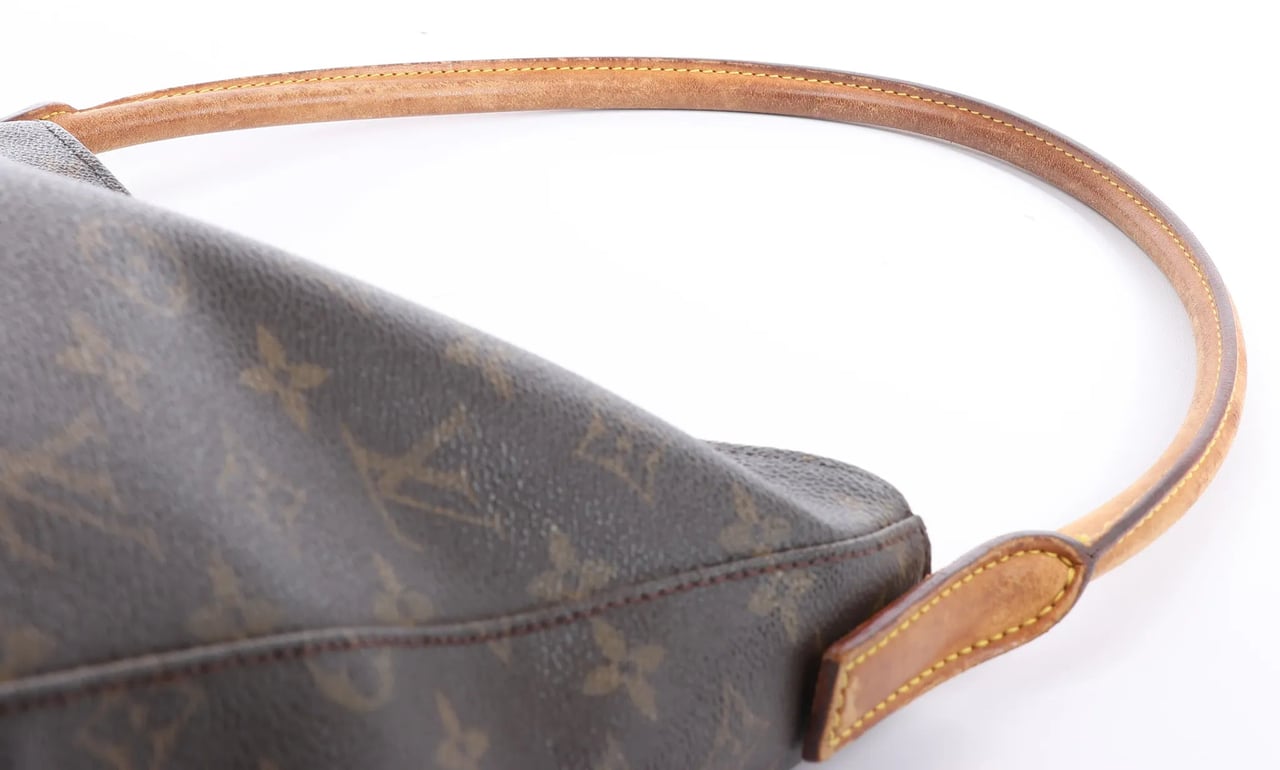 Louis Vuitton Looping GM Monogram Canvas Shoulder Bag in Brown M51145 Bruin
