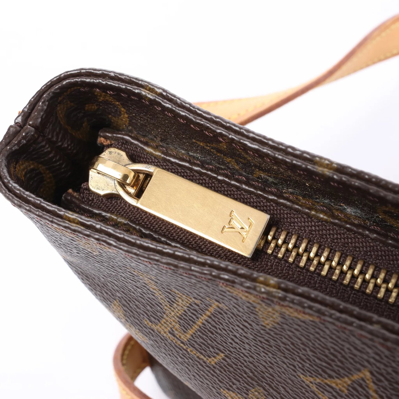 Louis Vuitton Trotteur Monogram Canvas Crossbody Bag in Brown M51240 Bruin
