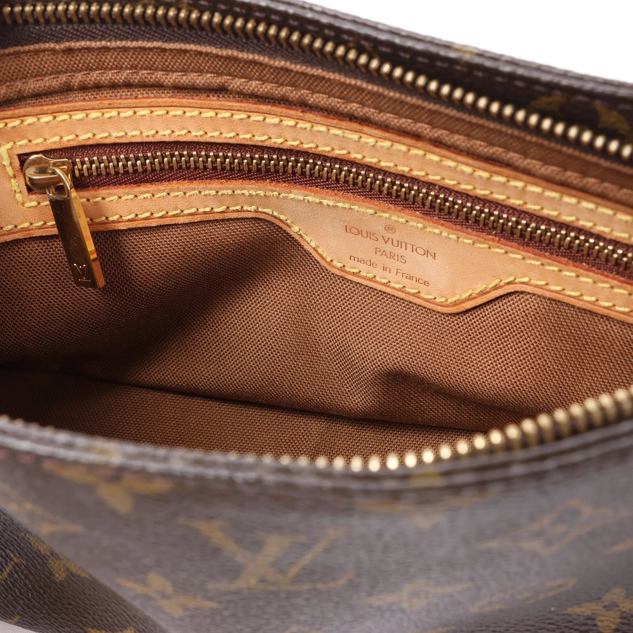 Louis Vuitton Trotteur Monogram Canvas Crossbody Bag in Brown M51240 Bruin