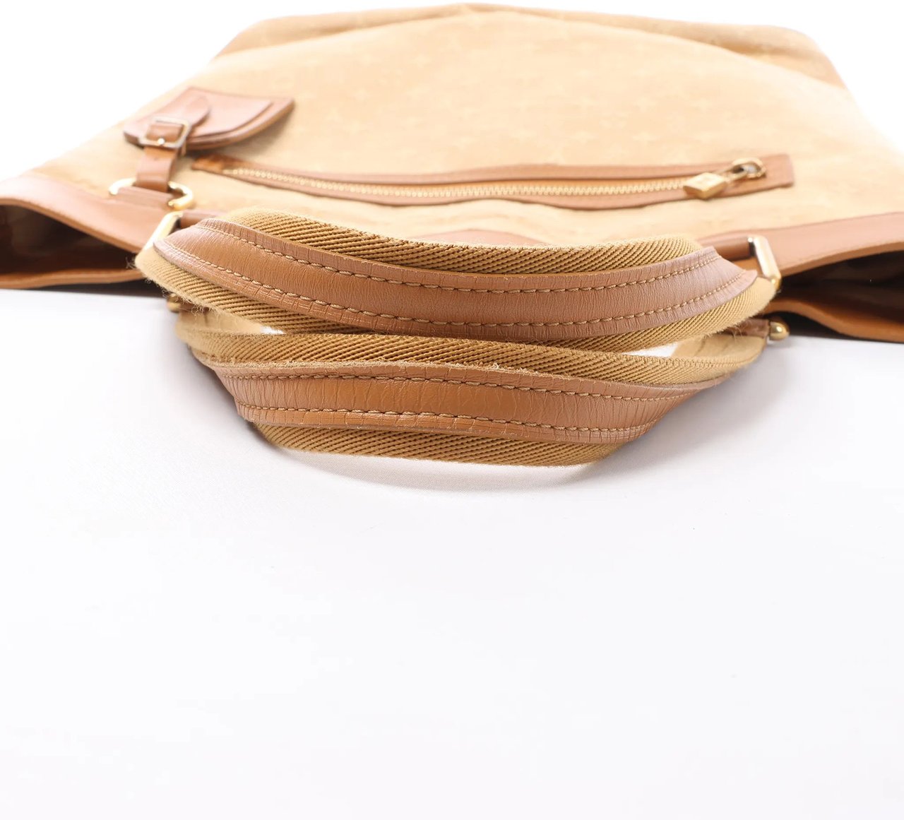 Louis Vuitton Mini Lucille GM Monogram Linen in Beige M92683 Beige