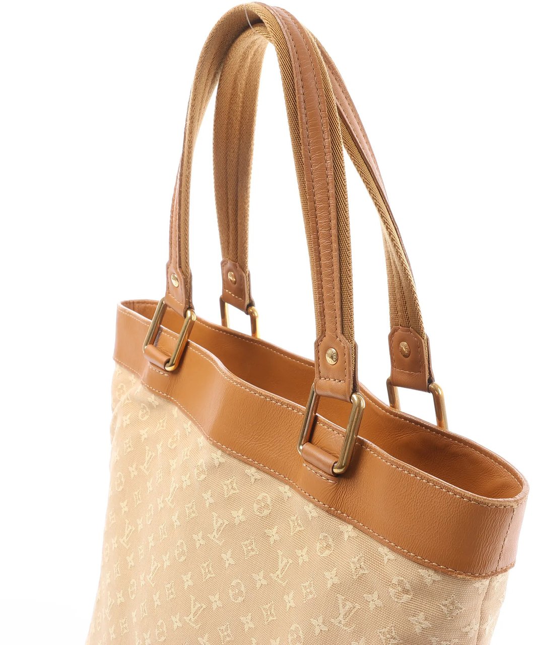 Louis Vuitton Mini Lucille GM Monogram Linen in Beige M92683 Beige