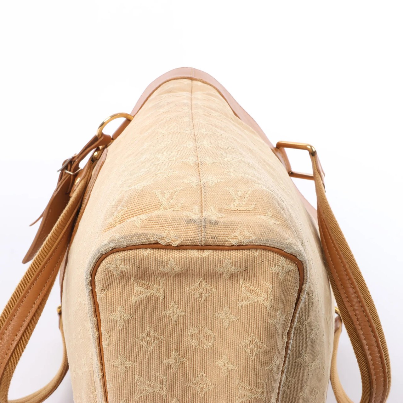 Louis Vuitton Mini Lucille GM Monogram Linen in Beige M92683 Beige