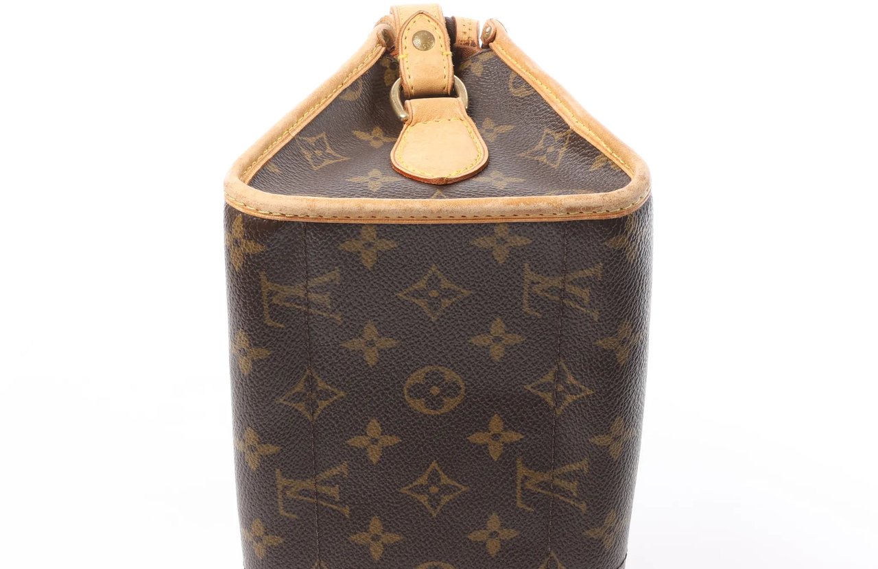 Louis Vuitton Popincourt Long Monogram Crossbody Bag in Brown M40008 Bruin
