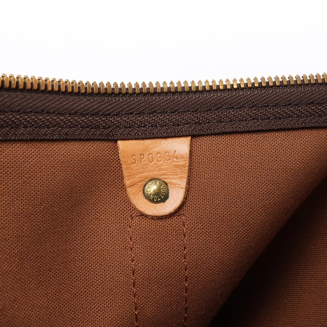 Louis Vuitton Keepall 60 Monogram Canvas Travel Bag in Brown M41422 Bruin