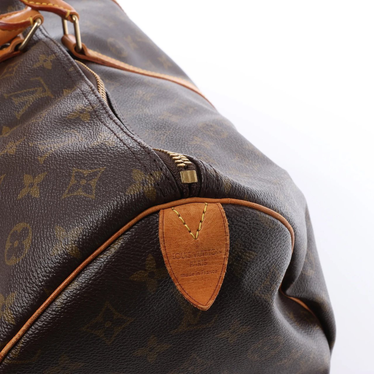 Louis Vuitton Keepall 60 Monogram Canvas Travel Bag in Brown M41422 Bruin