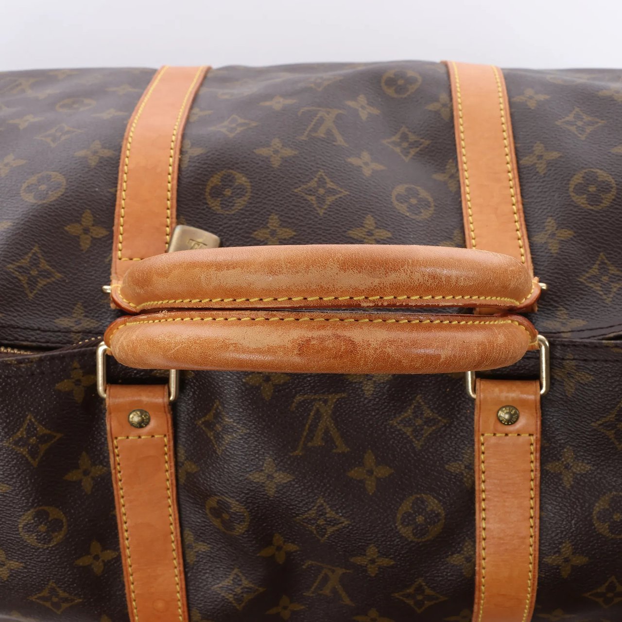 Louis Vuitton Keepall 60 Monogram Canvas Travel Bag in Brown M41422 Bruin