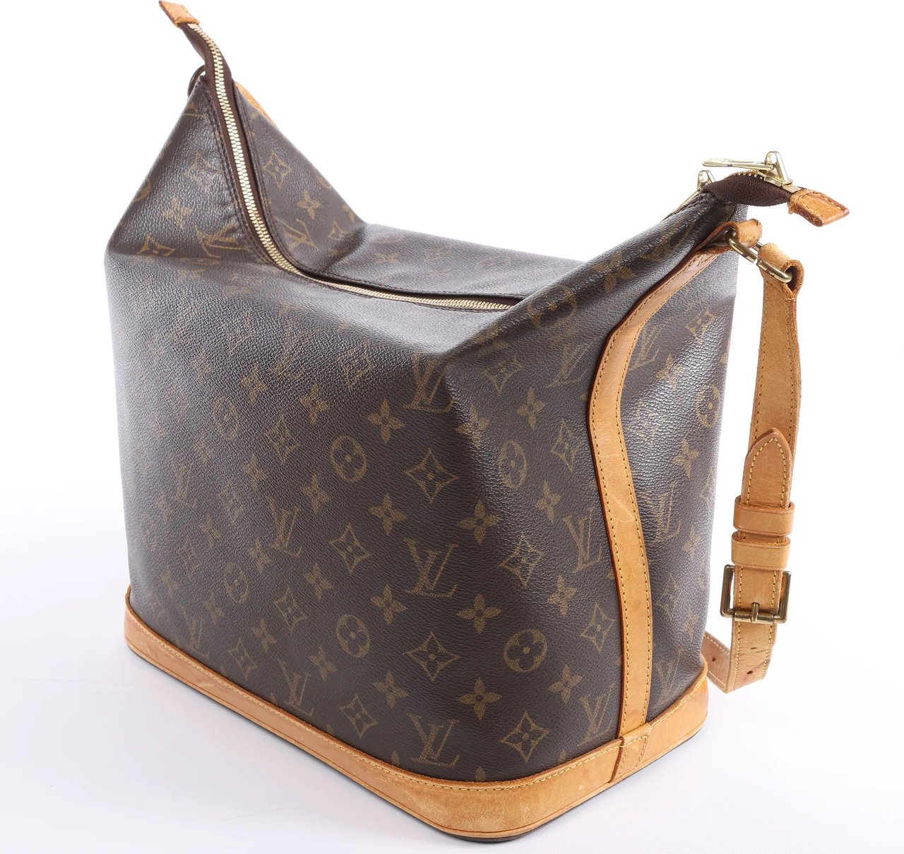 Louis Vuitton Amfar Vanity Three Monogram Canvas Shoulder Bag in Brown M47275 Bruin