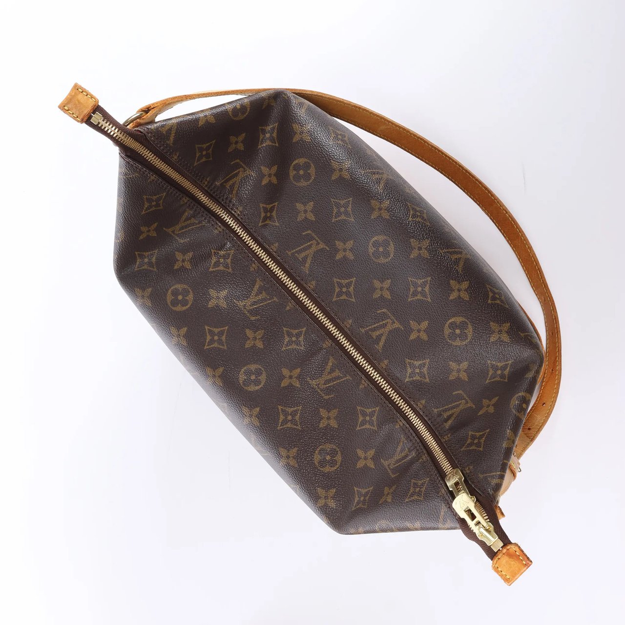 Louis Vuitton Amfar Vanity Three Monogram Canvas Shoulder Bag in Brown M47275 Bruin