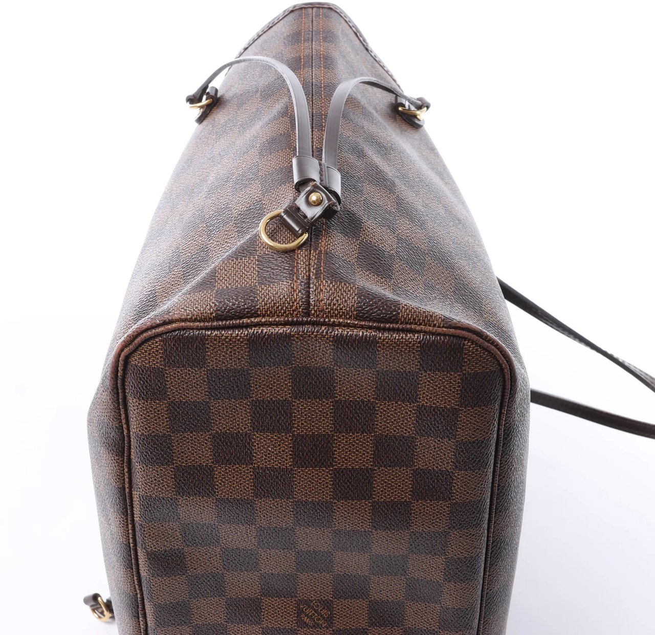 Louis Vuitton Neverfull MM Damier Ebene Shoulder Bag in Brown N51105 Bruin