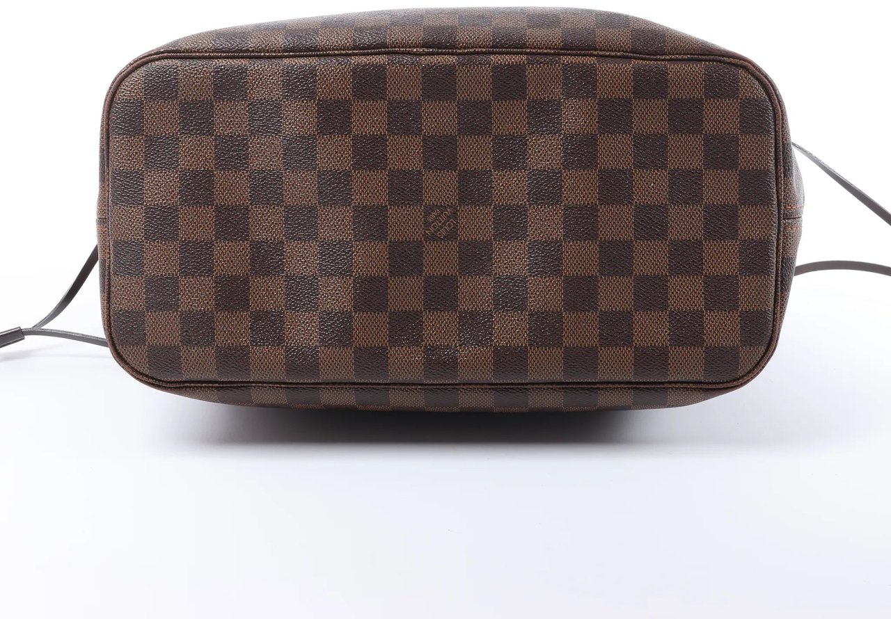 Louis Vuitton Neverfull MM Damier Ebene Shoulder Bag in Brown N51105 Bruin