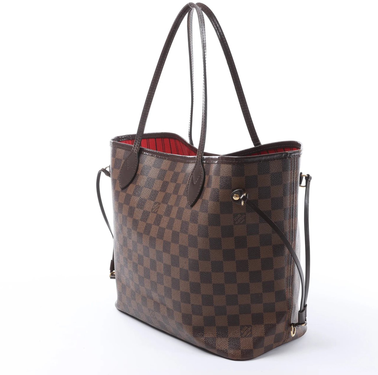 Louis Vuitton Neverfull MM Damier Ebene Shoulder Bag in Brown N51105 Bruin