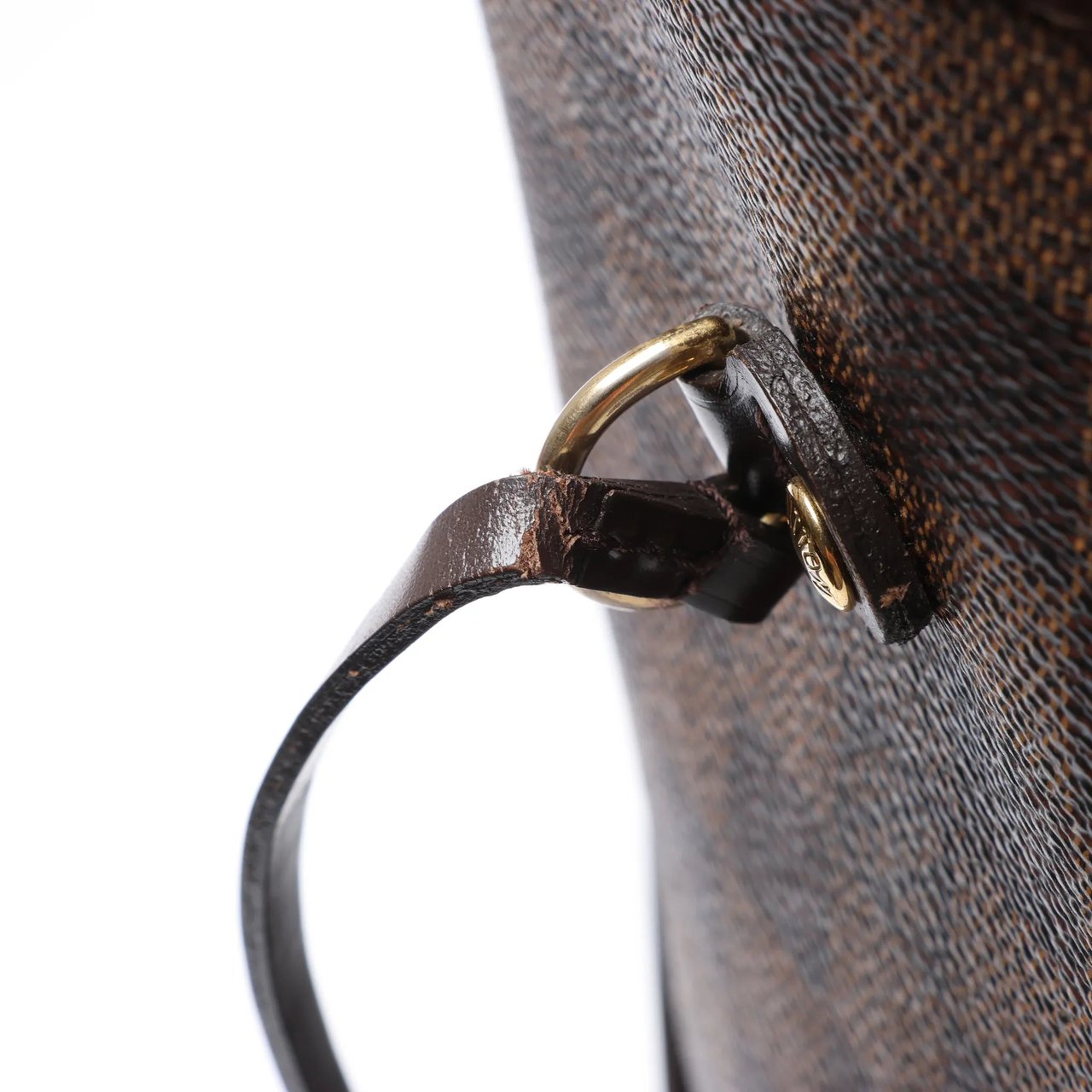 Louis Vuitton Neverfull MM Damier Ebene Shoulder Bag in Brown N51105 Bruin