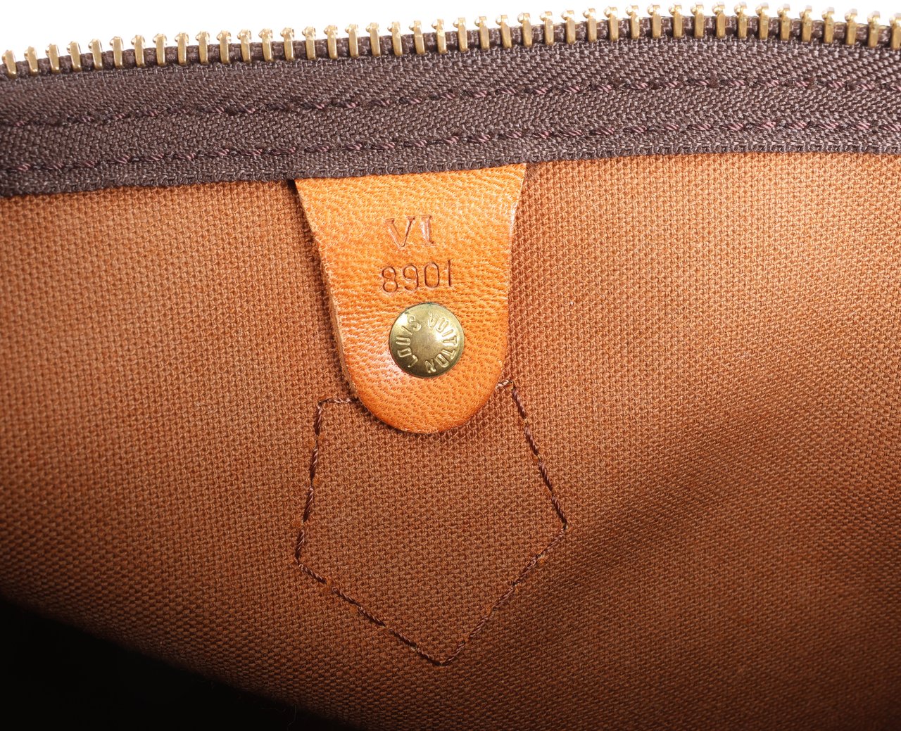 Louis Vuitton Speedy 35 Monogram Canvas Handbag in Brown M41524 Bruin