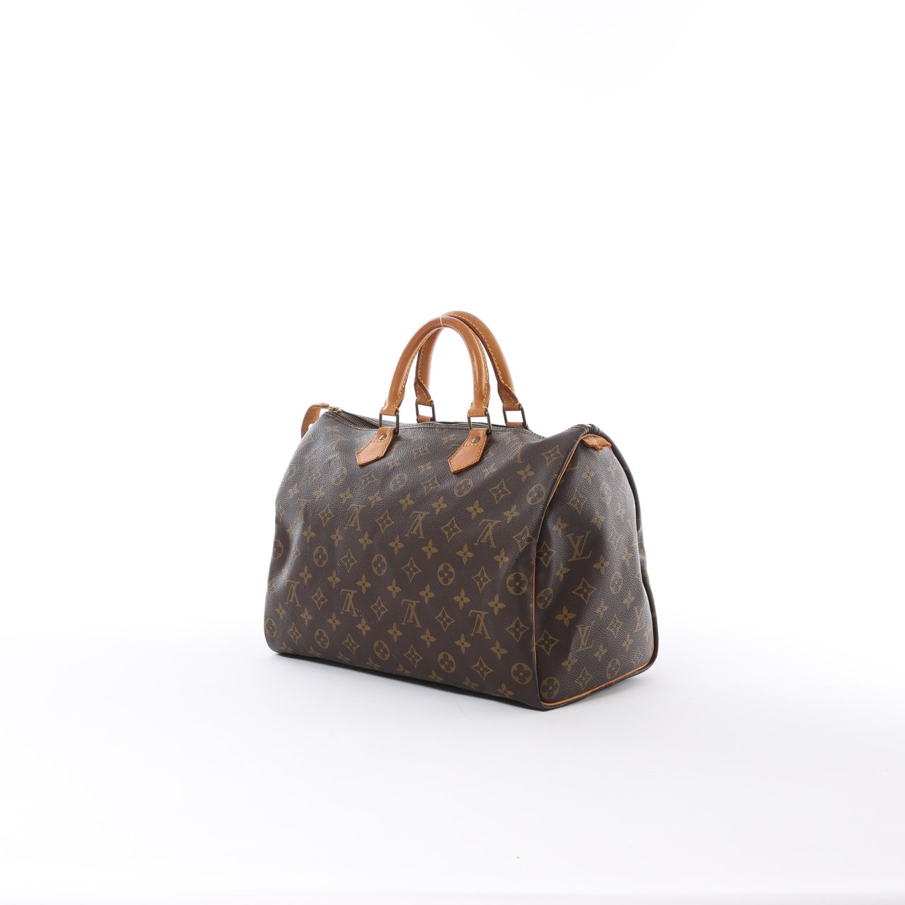 Louis Vuitton Speedy 35 Monogram Canvas Handbag in Brown M41524 Bruin