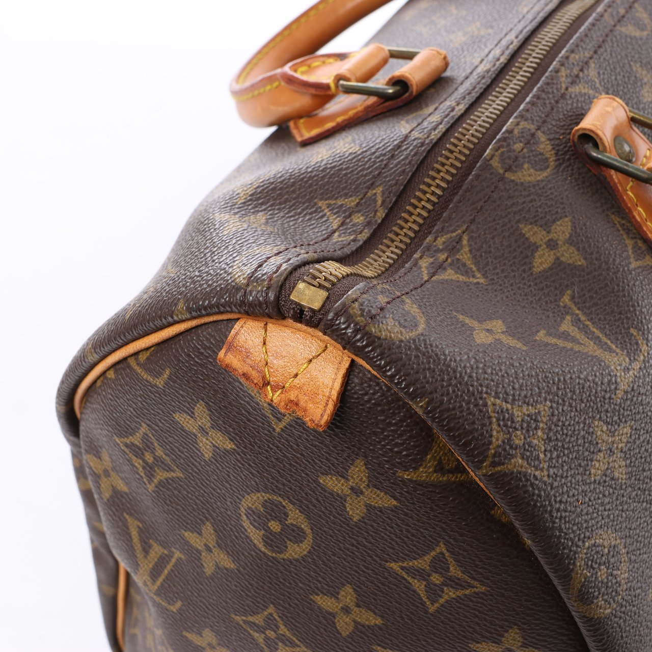 Louis Vuitton Speedy 35 Monogram Canvas Handbag in Brown M41524 Bruin