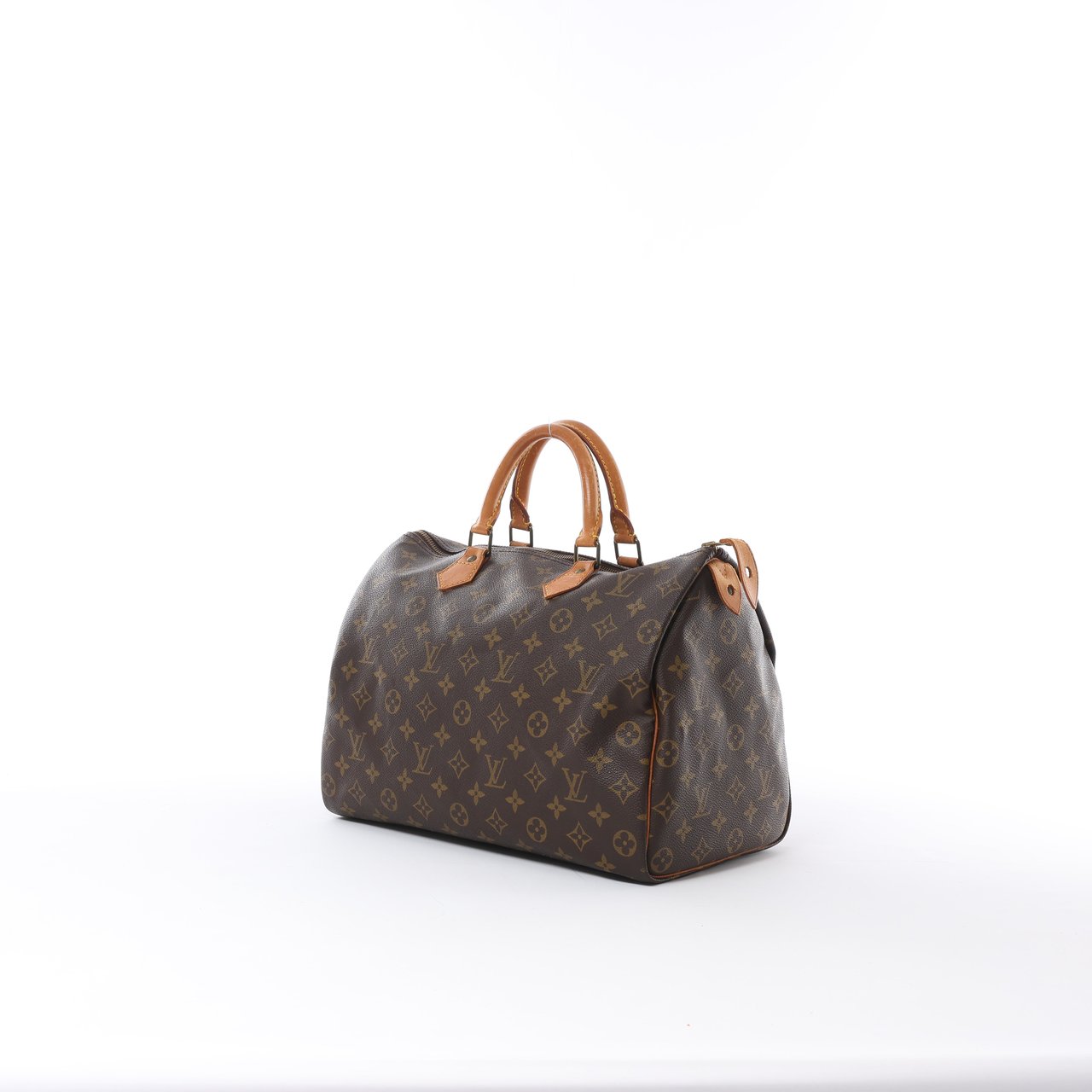 Louis Vuitton Speedy 35 Monogram Canvas Handbag in Brown M41524 Bruin