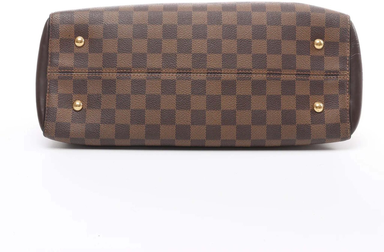 Louis Vuitton Kensington Bowling Damier Ebene 2Way Handbag in Brown N41505 Bruin