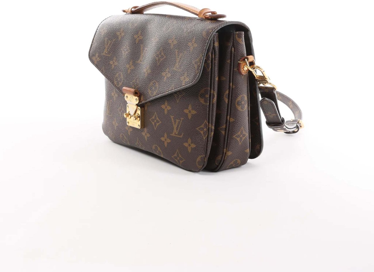 Louis Vuitton Metis MM Pochette Monogram Canvas Crossbody Bag in Brown M44875 Bruin