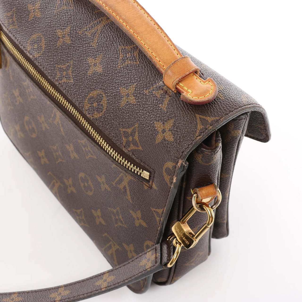 Louis Vuitton Metis MM Pochette Monogram Canvas Crossbody Bag in Brown M44875 Bruin