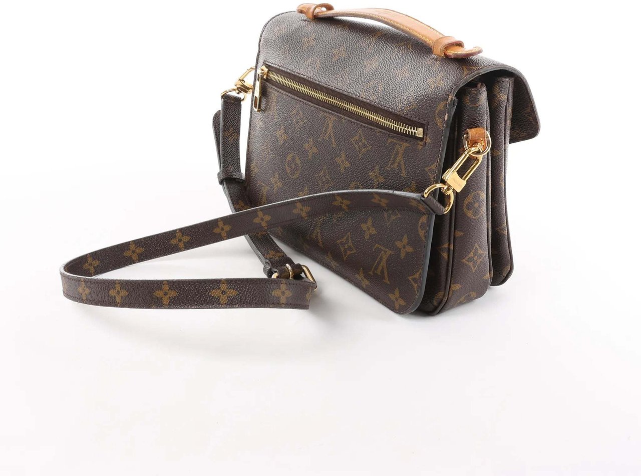 Louis Vuitton Metis MM Pochette Monogram Canvas Crossbody Bag in Brown M44875 Bruin