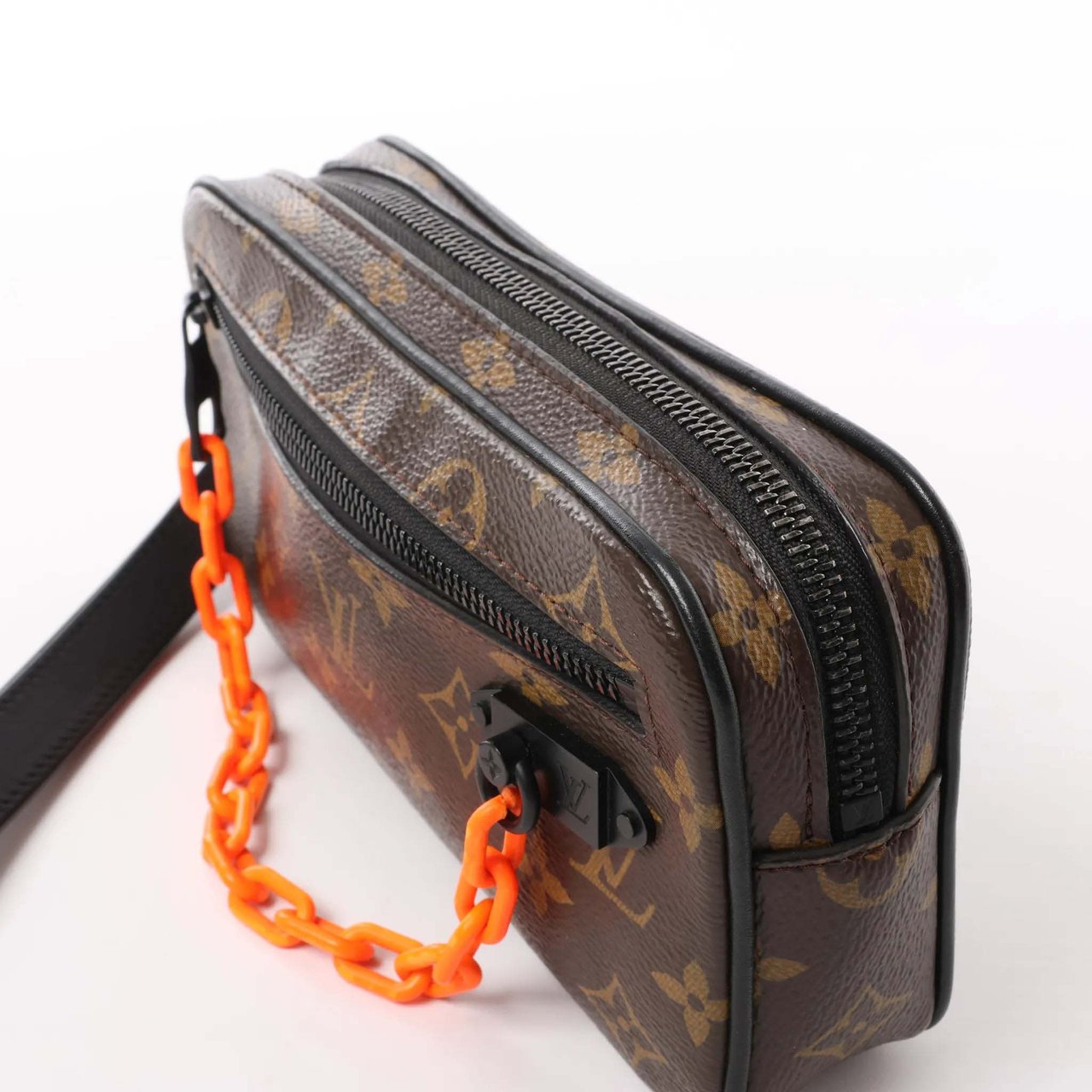 Louis Vuitton Solar Ray Pochette Volga Monogram Clutch in Brown M44482 Divers