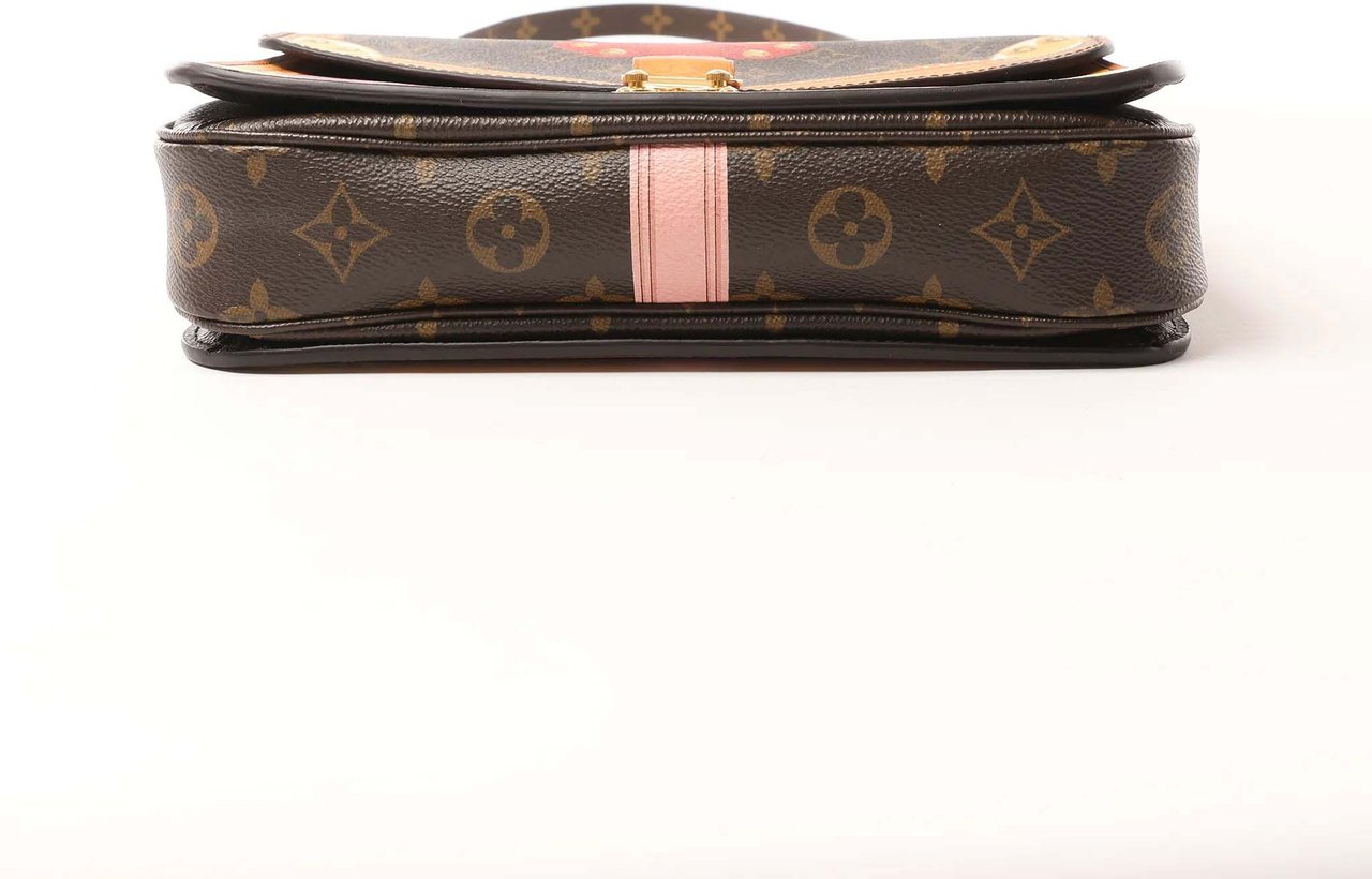 Louis Vuitton Metis Summer Trunk Pochette Monogram Crossbody Bag in Brown M43628 Bruin