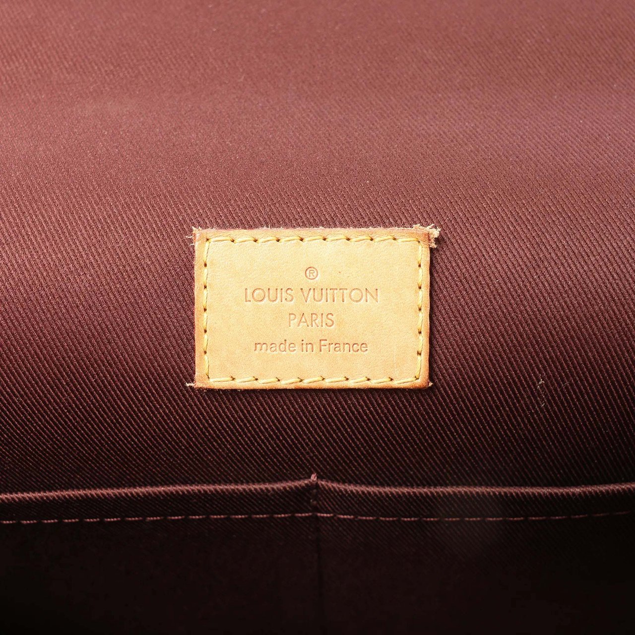 Louis Vuitton Cluny MM Monogram Canvas 2Way Handbag in Brown M42735 Bruin
