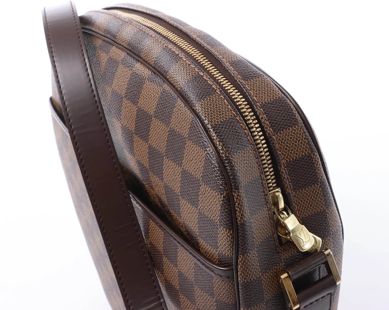 Louis Vuitton Ipanema GM Damier Ebene Crossbody Bag in Brown N51292 Bruin