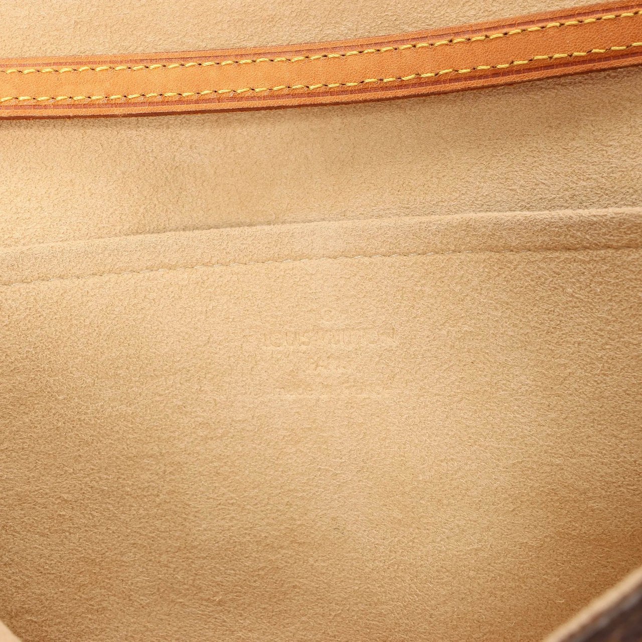 Louis Vuitton Pochette Twin GM Monogram Canvas Crossbody Bag in Brown M51852 Bruin