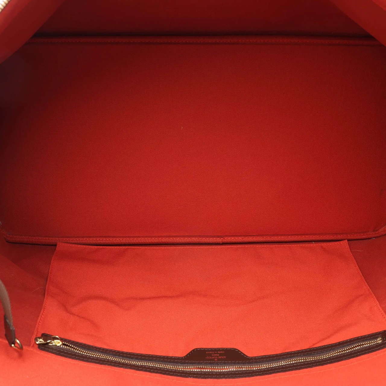 Louis Vuitton Greenwich GM Damier Ebene Handbag N41155 Bruin