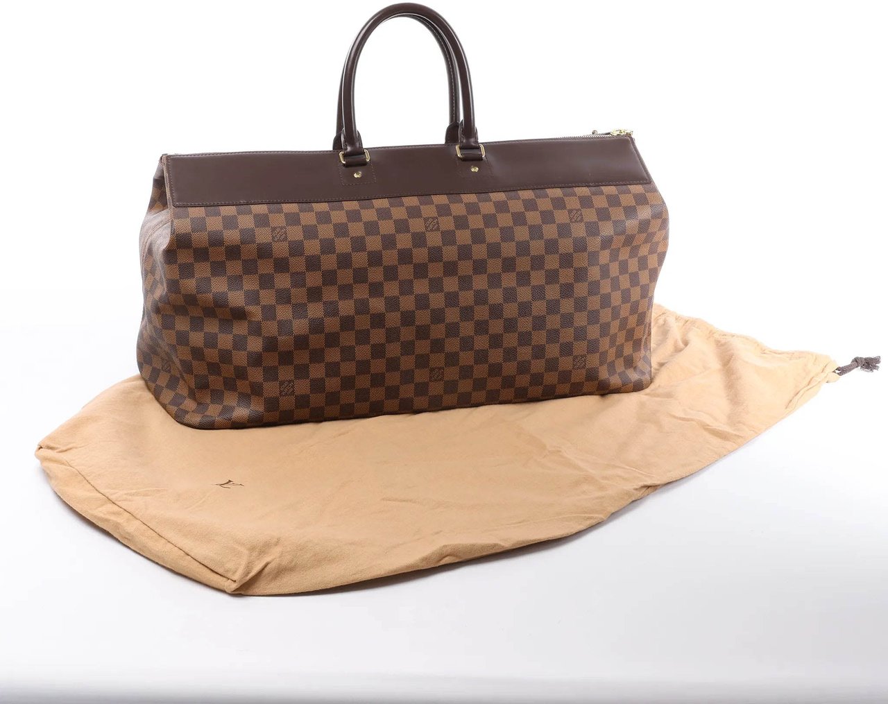 Louis Vuitton Greenwich GM Damier Ebene Handbag N41155 Bruin