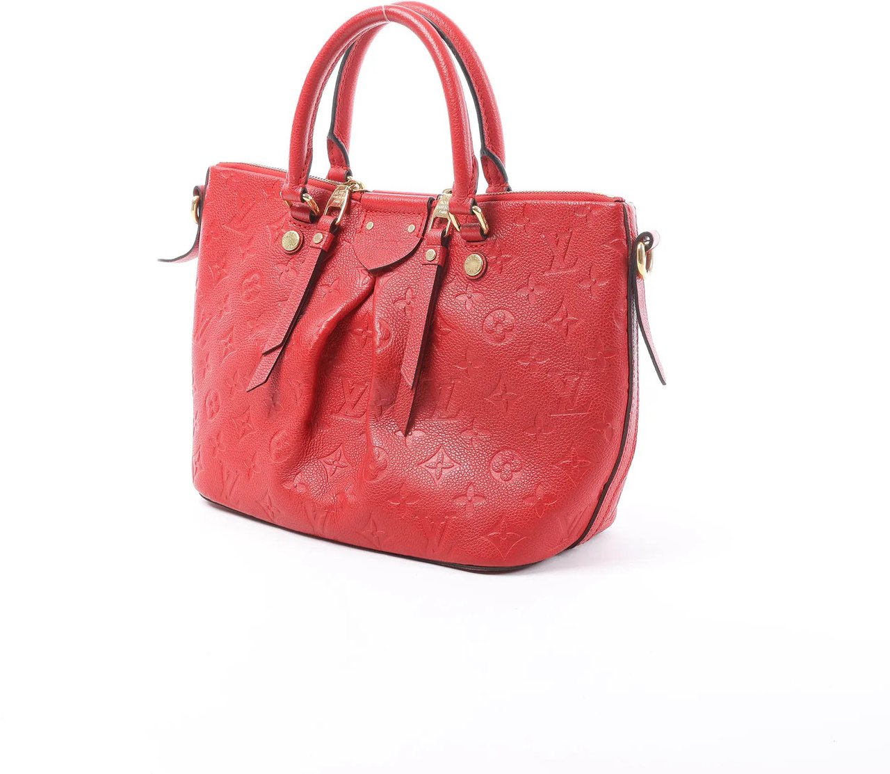 Louis Vuitton Mazarine PM Monogram Empreinte Handbag in Red M50638 Rood