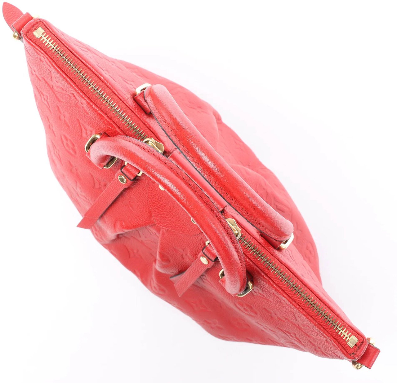 Louis Vuitton Mazarine PM Monogram Empreinte Handbag in Red M50638 Rood
