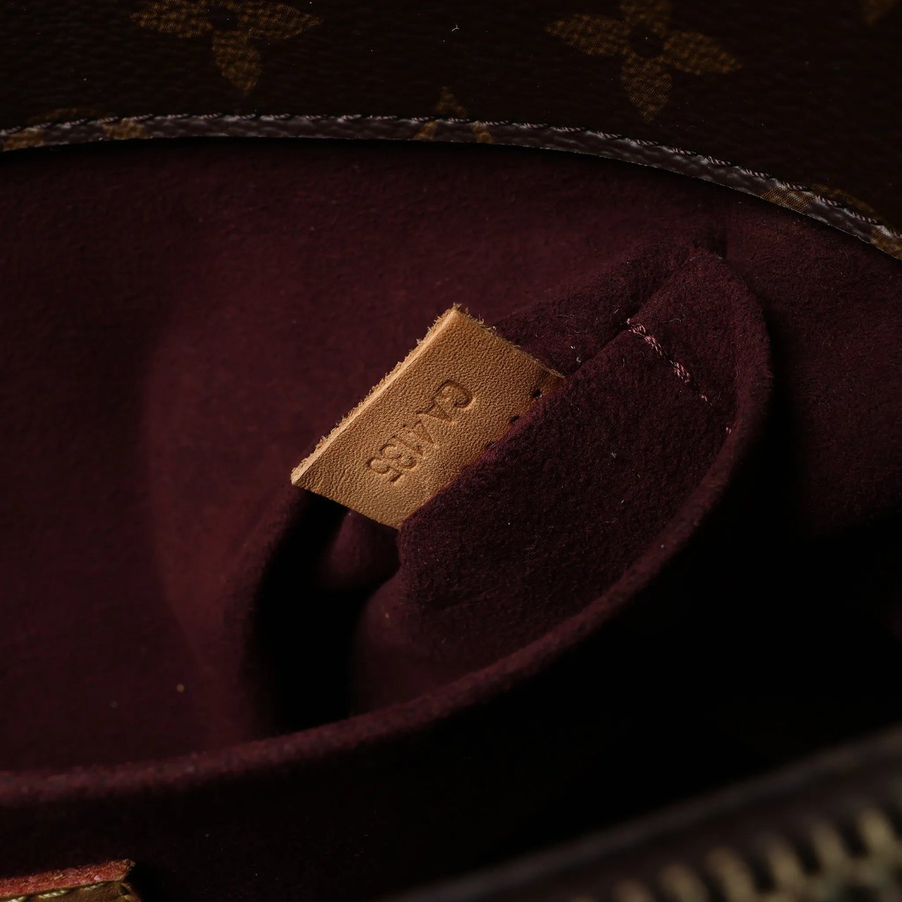 Louis Vuitton Montaigne MM Monogram Canvas 2Way Handbag in Brown M41056 Bruin