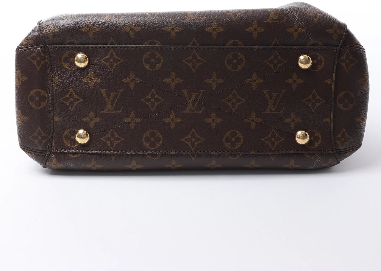 Louis Vuitton Montaigne MM Monogram Canvas 2Way Handbag in Brown M41056 Bruin