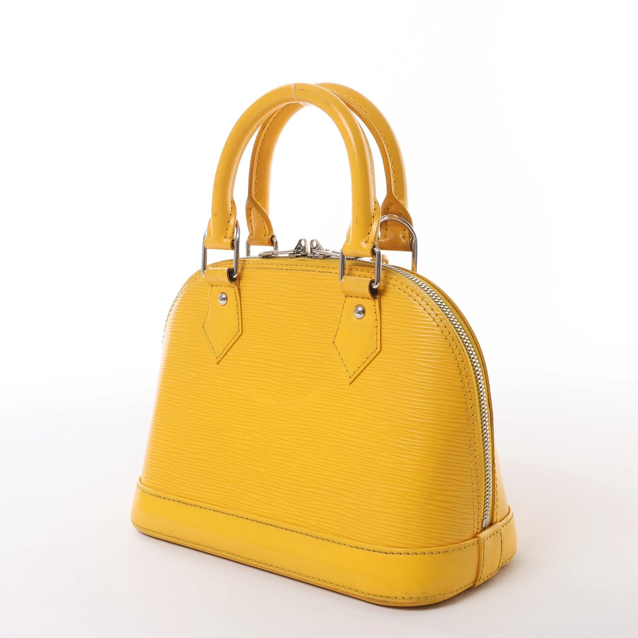 Louis Vuitton Alma BB Epi Leather 2Way Handbag in Yellow M40866 Geel