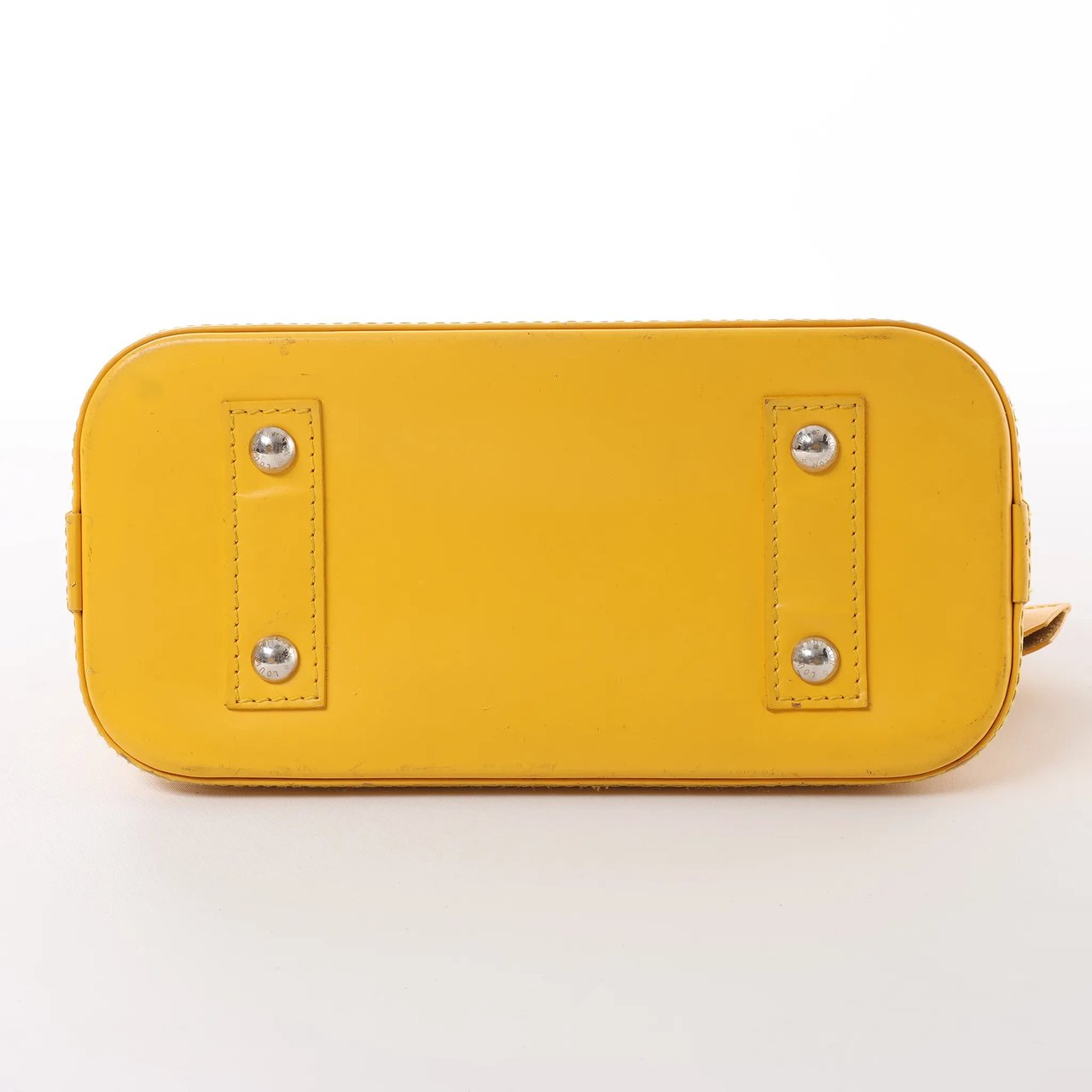 Louis Vuitton Alma BB Epi Leather 2Way Handbag in Yellow M40866 Geel