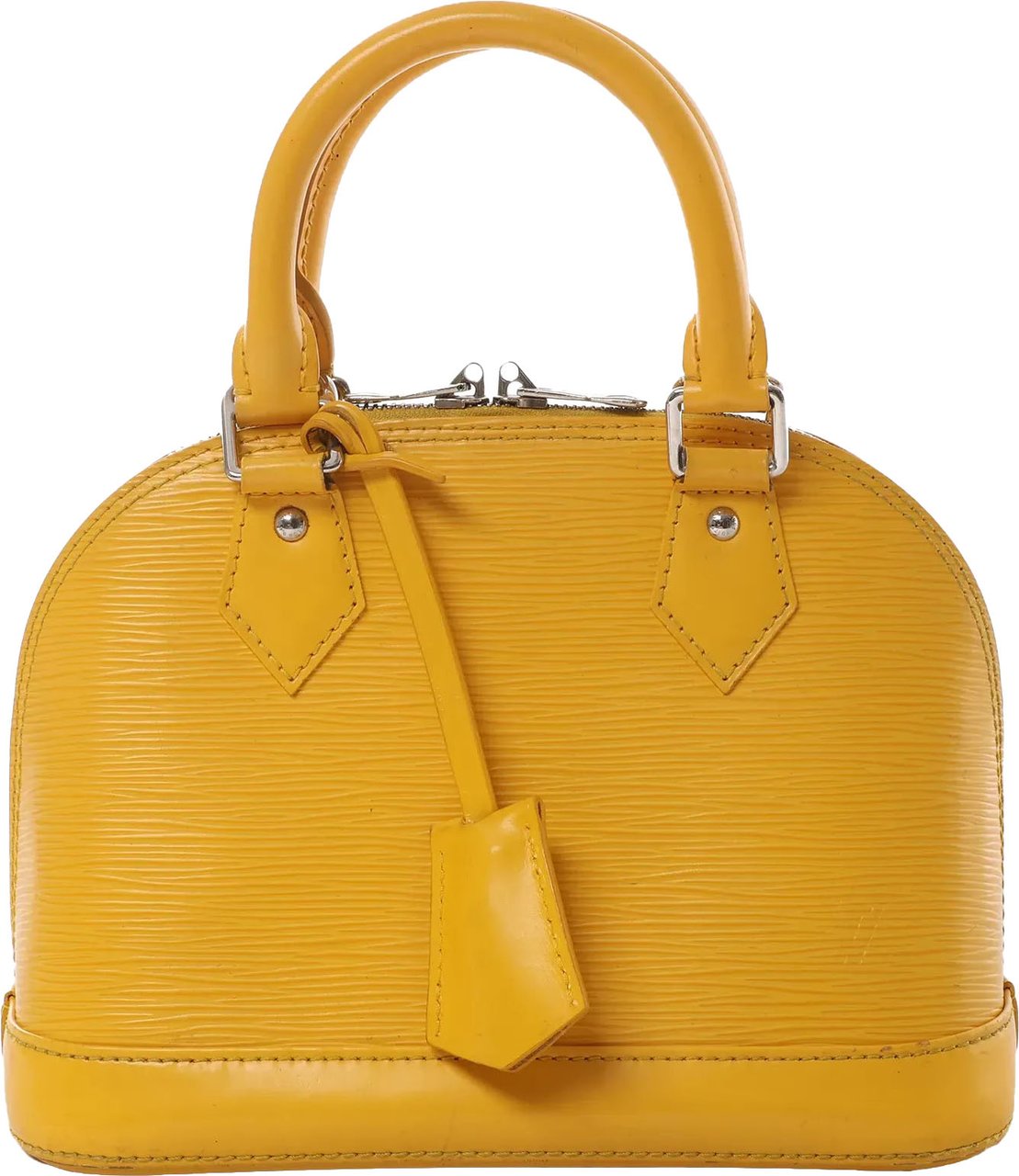 Louis Vuitton Alma BB Epi Leather 2Way Handbag in Yellow M40866 Geel
