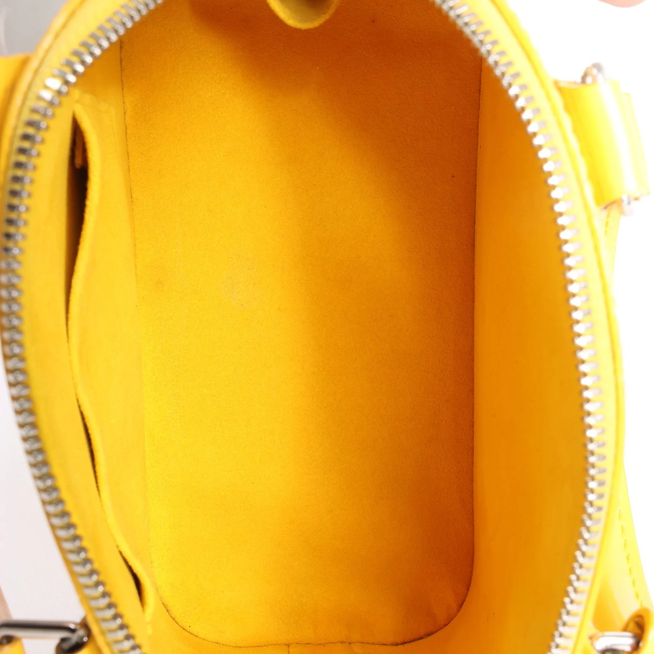 Louis Vuitton Alma BB Epi Leather 2Way Handbag in Yellow M40866 Geel
