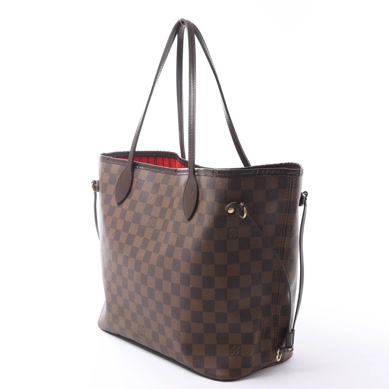 Louis Vuitton Neverfull MM Damier Ebene Shoulder Bag in Brown N51105 Bruin