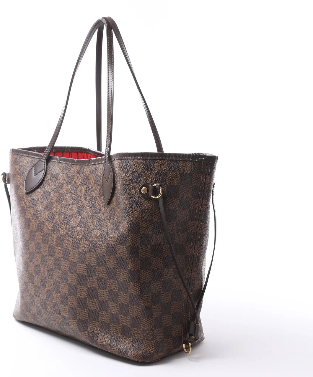 Louis Vuitton Neverfull MM Damier Ebene Shoulder Bag in Brown N51105 Bruin