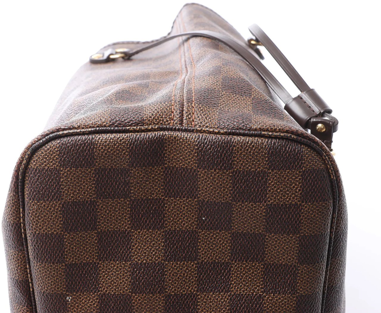 Louis Vuitton Neverfull MM Damier Ebene Shoulder Bag in Brown N51105 Bruin
