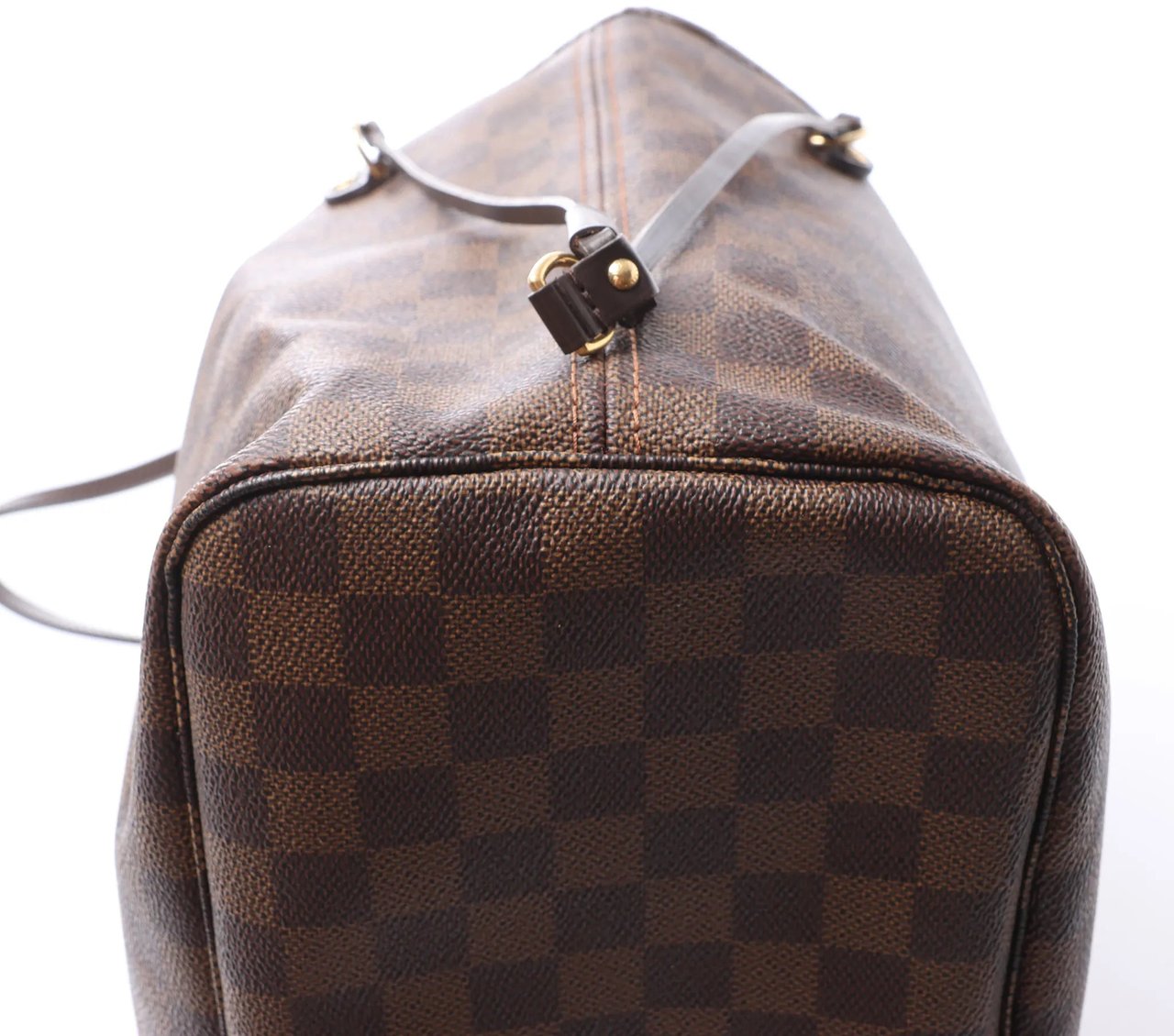 Louis Vuitton Neverfull MM Damier Ebene Shoulder Bag in Brown N51105 Bruin