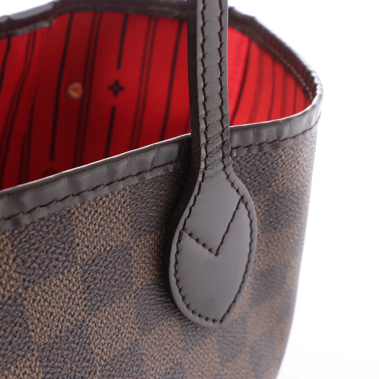 Louis Vuitton Neverfull MM Damier Ebene Shoulder Bag in Brown N51105 Bruin