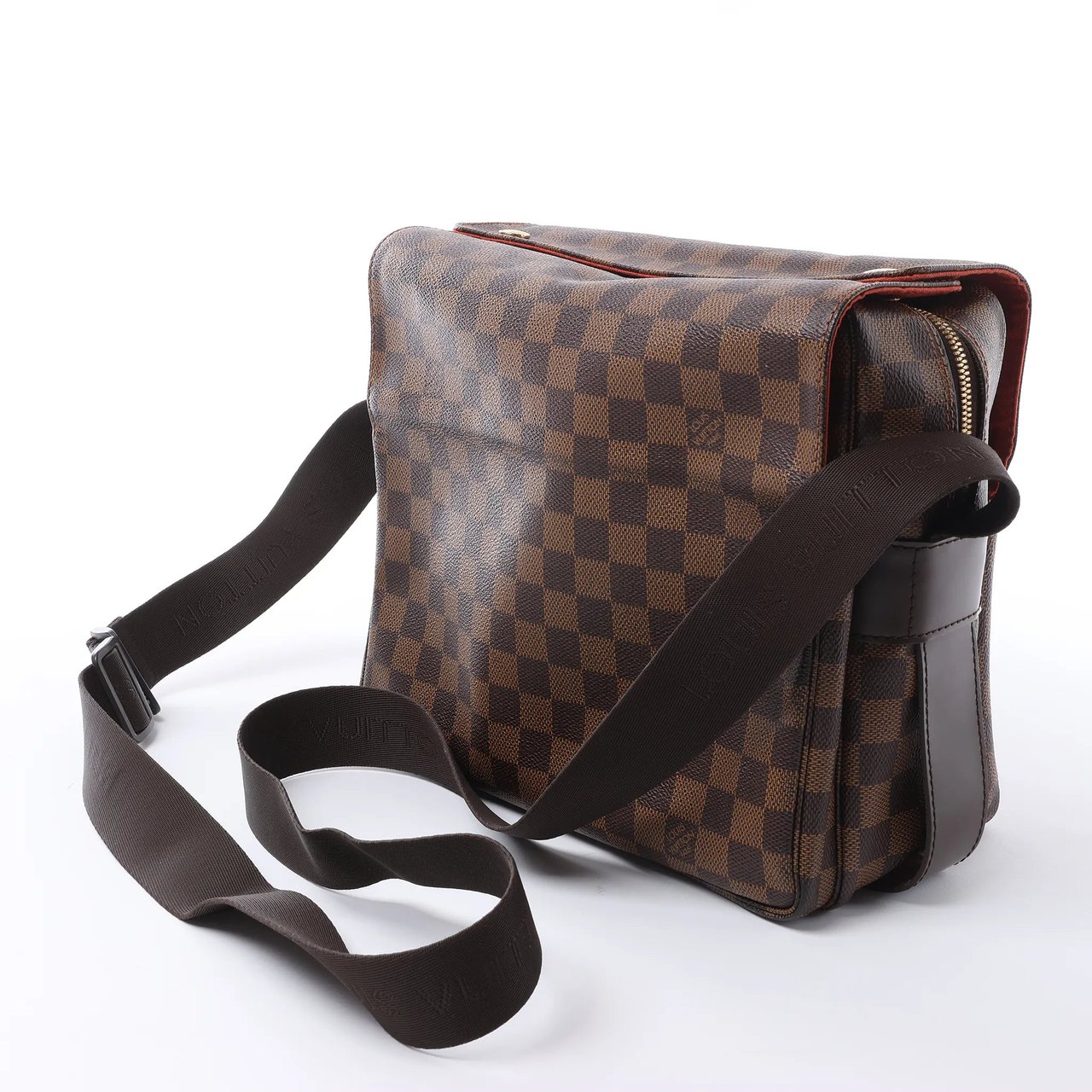 Louis Vuitton Naviglio Damier Ebene Crossbody Bag in Brown N45255 Bruin