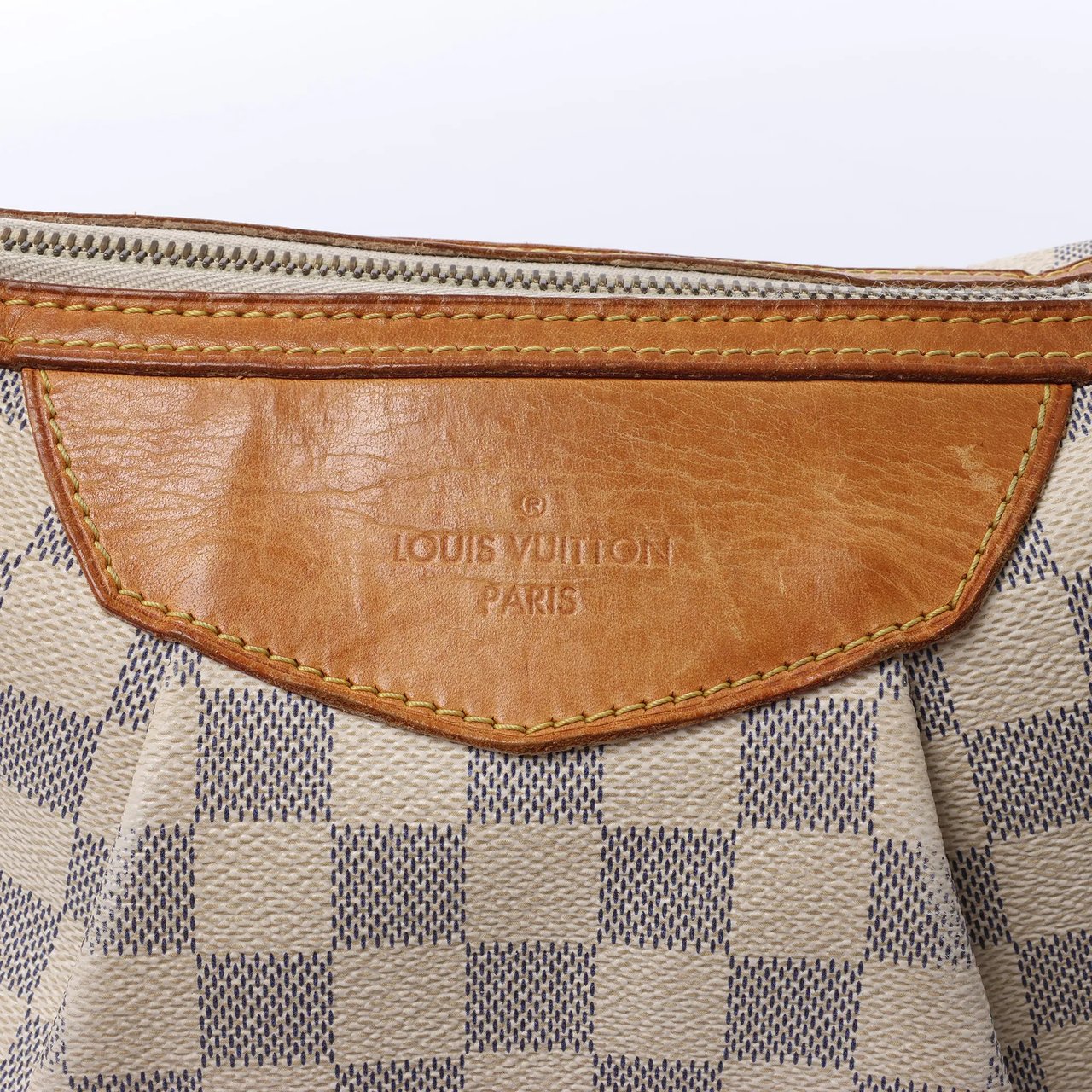 Louis Vuitton Siracusa PM Damier Azur 2Way Crossbody Bag in Beige N41113 Beige
