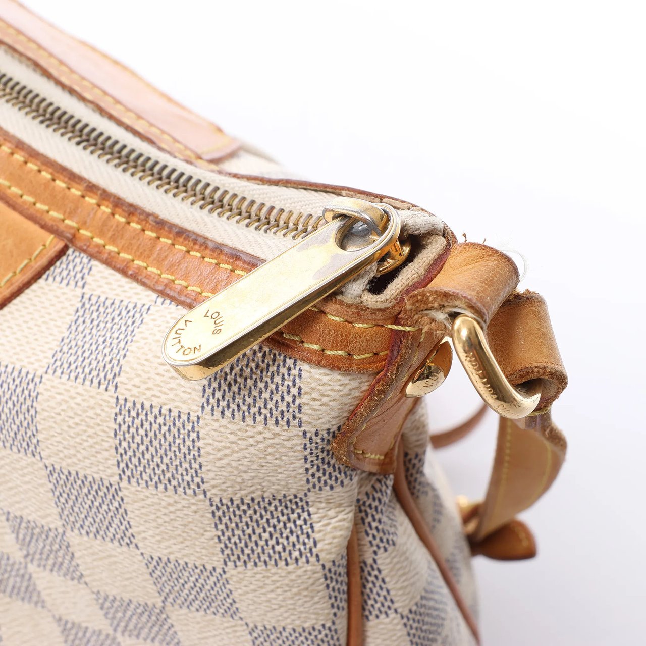 Louis Vuitton Siracusa PM Damier Azur 2Way Crossbody Bag in Beige N41113 Beige